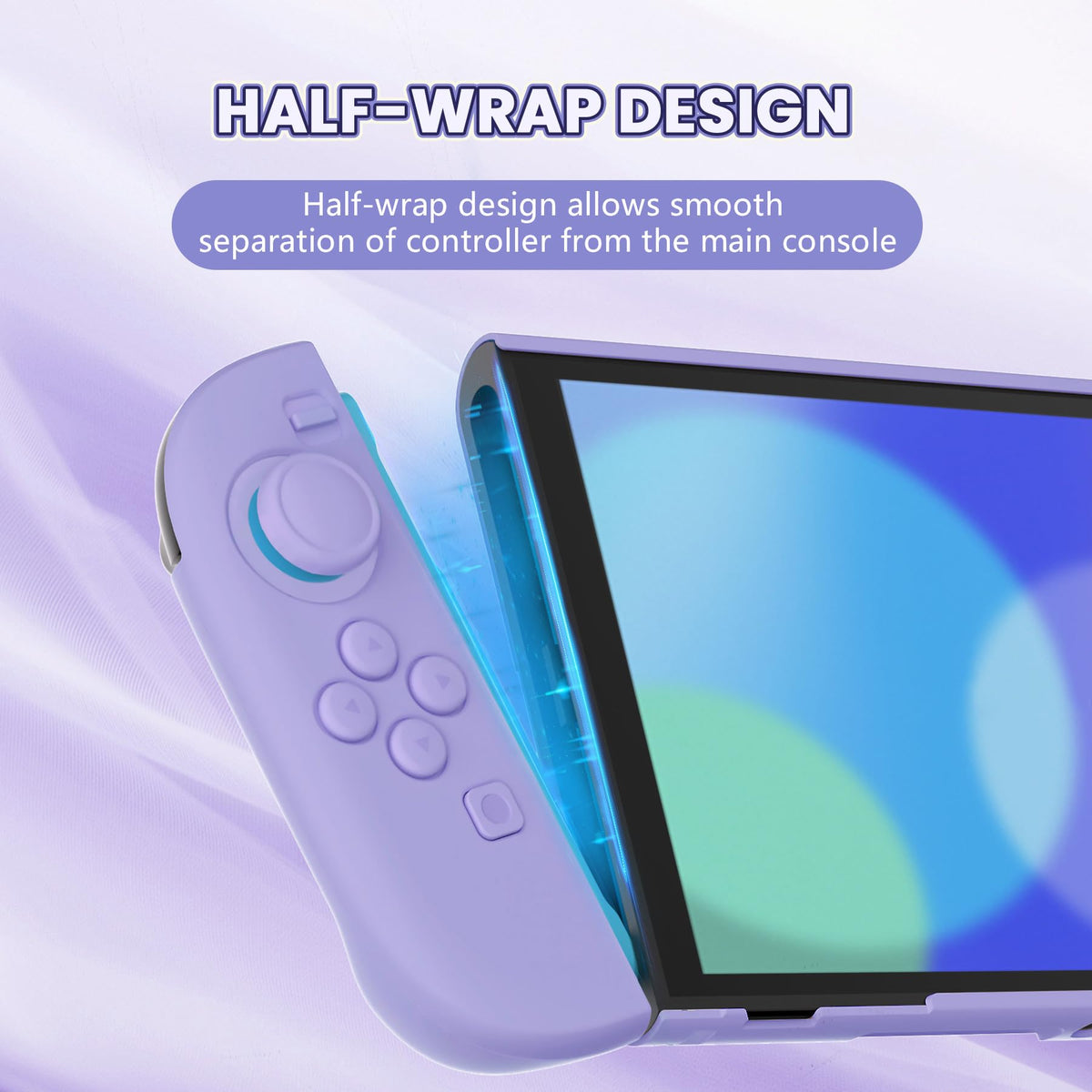 PlayVital Lavender Hard Protective Case for Nintendo Switch 2 NEW