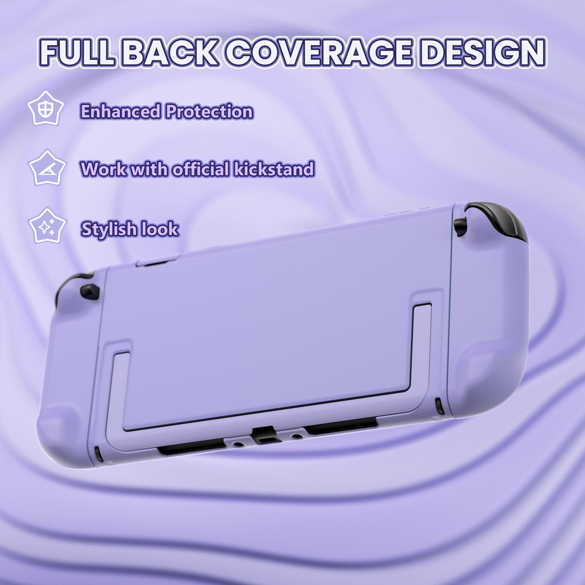 PlayVital Lavender Hard Protective Case for Nintendo Switch 2 NEW