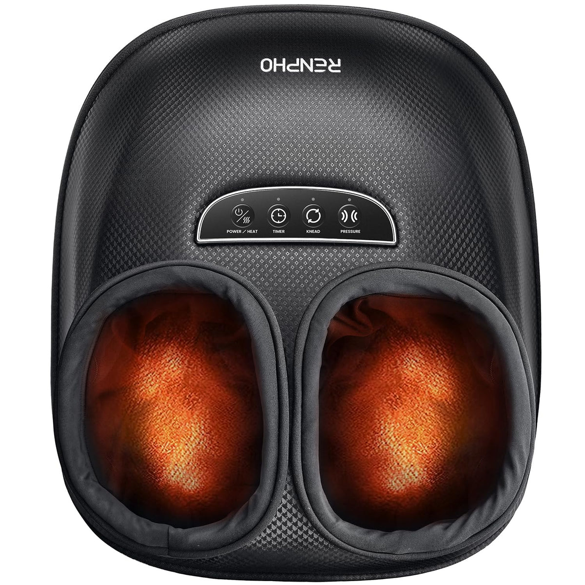 RENPHO Electric Foot Spa Massager with Heat & Kneading - Black DEMO