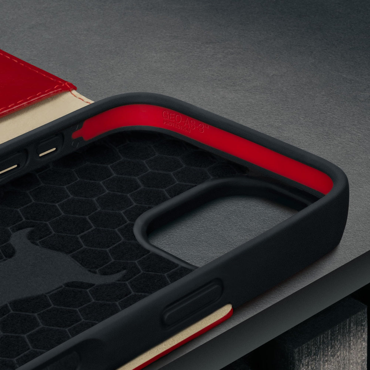 TORRO Red Leather Flip Wallet Case for iPhone 17 Pro Max 6.9 Inch NEW
