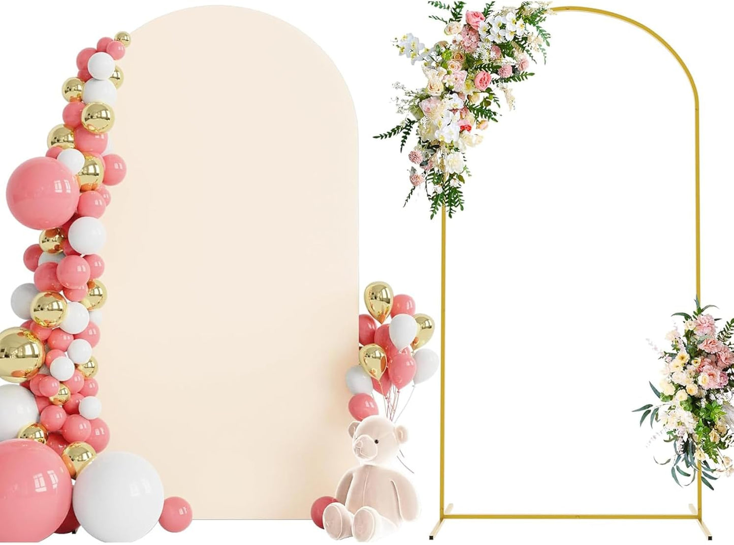 TangFee Wedding Photo Backgrounds Arch Backdrop Stand Metal Balloon Frame NEW