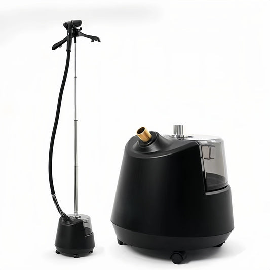 Professional Steamer Iron with Stainless Steel Telescopic Rod Black Size 3L NEW