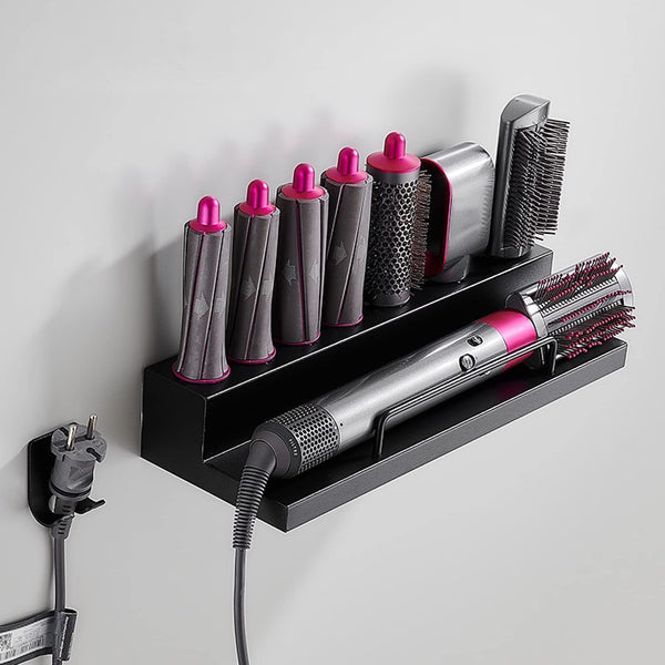 Wall Mount Shelf Organiser Organizer Stand Storage Rack for Dyson Hair NEW
