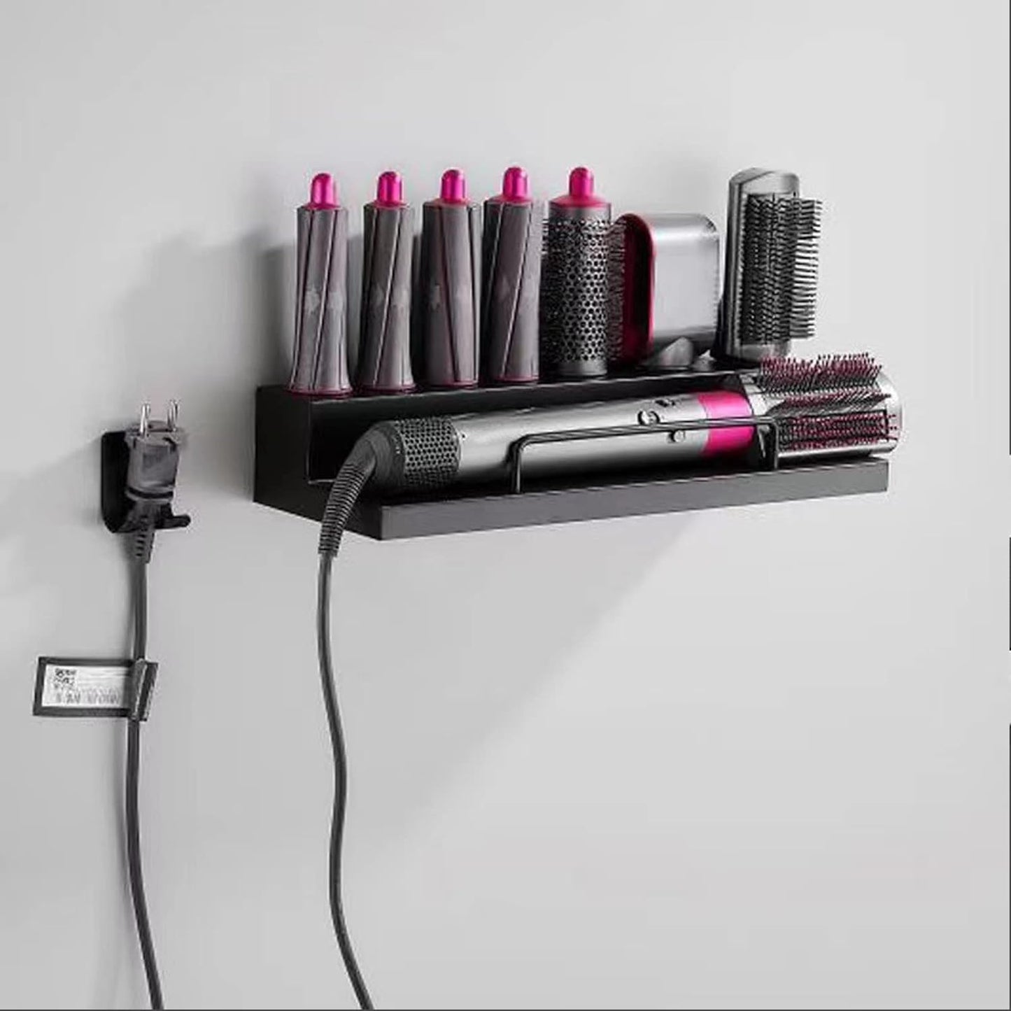 Wall Mount Shelf Organiser Organizer Stand Storage Rack for Dyson Hair NEW