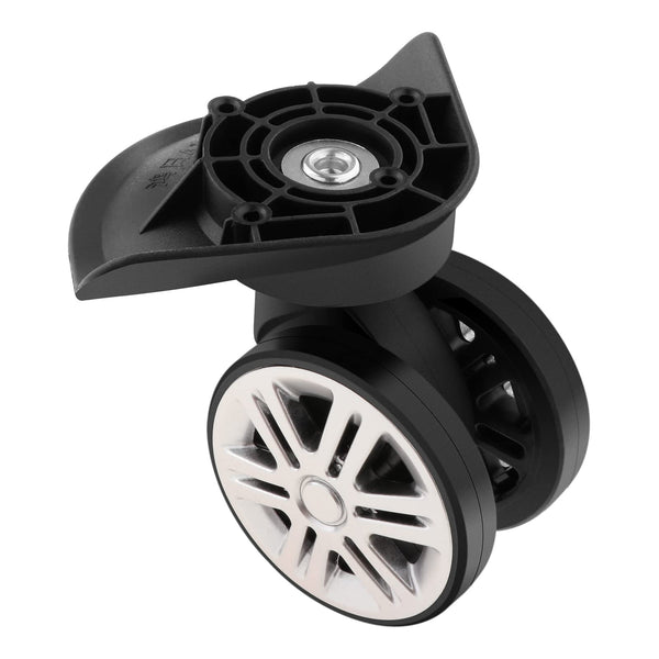 Dual Roller Wheels Luggage Swivel Suitcase Accessories Black A19 Compatible NEW