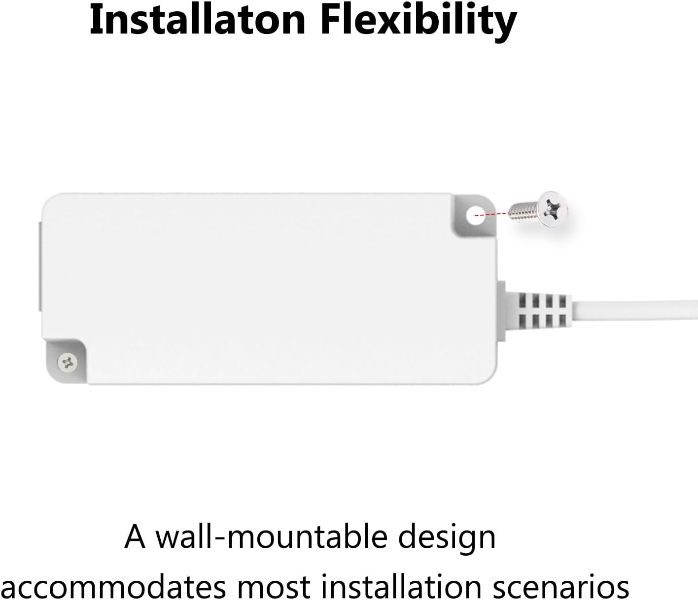 PROCET PoE System USB-C to Gigabit Ethernet Adapter Converter, White NEW