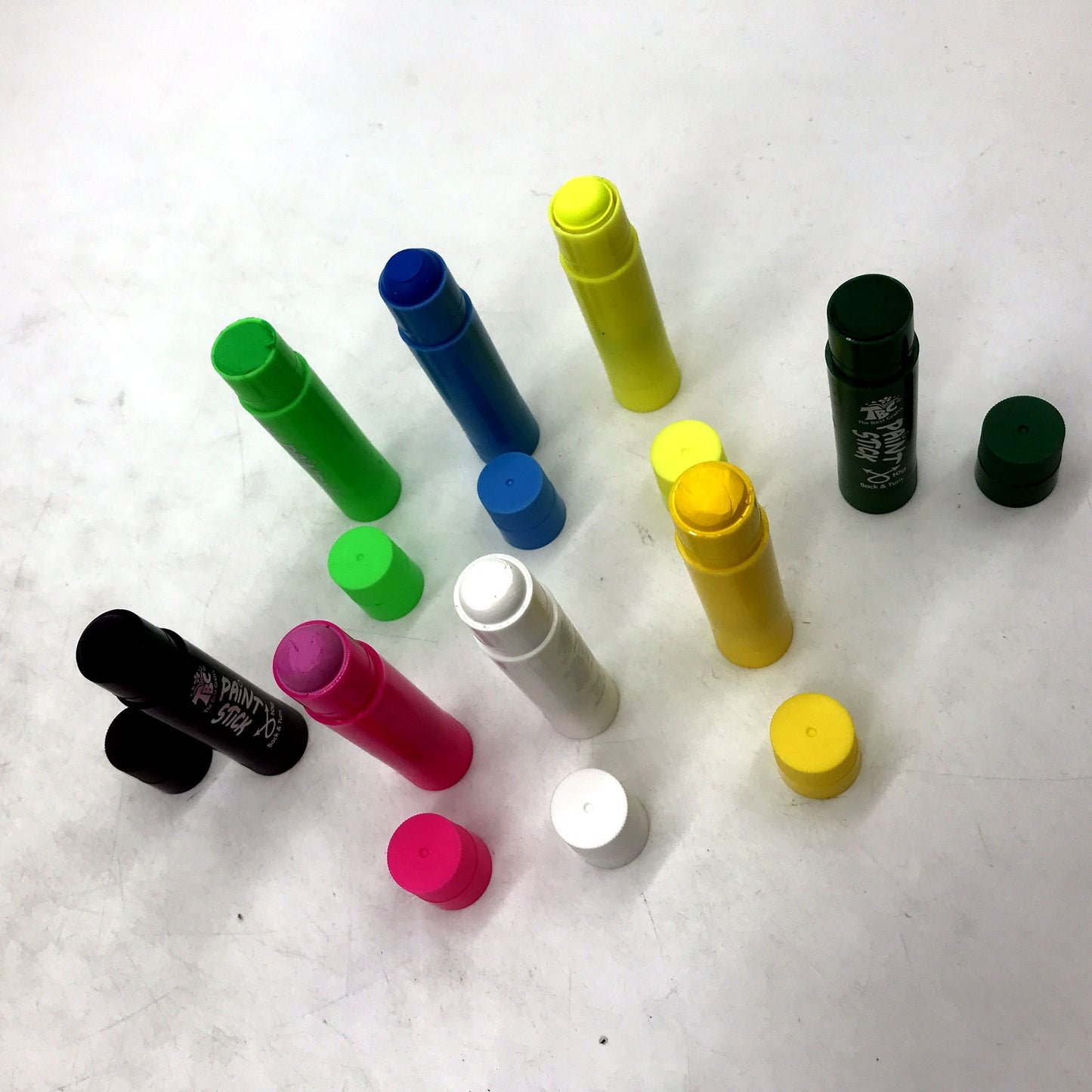 TBC The Paints Best Crafts Tempera Paint Sticks 24 Classic Colors 0.35 Ounce