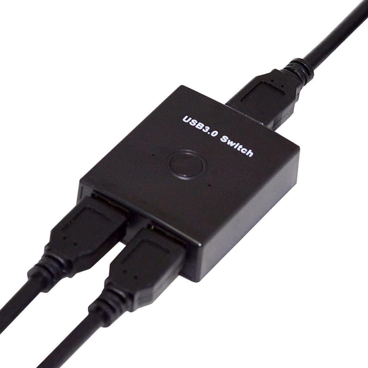 cablecc USB USB Hubs 3.0 Bidirectional KVM Switch Selector for Sharing 2 NEW