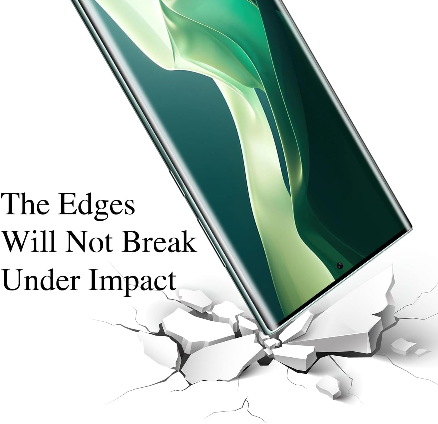 Pokolan Tempered Glass Screen Protector for Samsung Galaxy S22 Ultra 5G DEMO