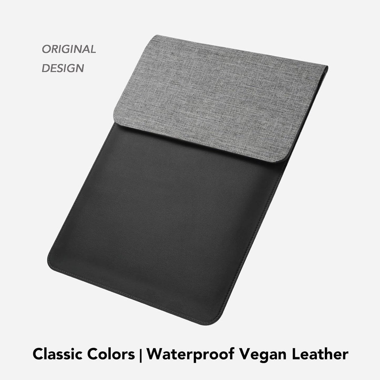 5-in-1 Laptop Sleeve with Wireless Charging for 12-14" Tablets/Laptops NEW