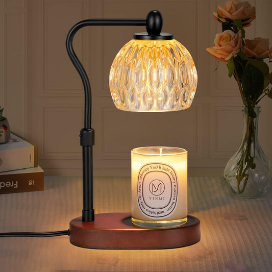 Candle Warmer Lamp with Timer and Dimmer Adjustable for Scented Candles NEW