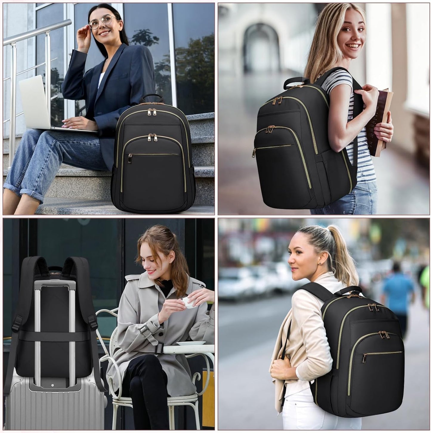 SDYSM Laptop Backpacks Backpack 15.6 Inch Travel with USB Port Lightweight NEW