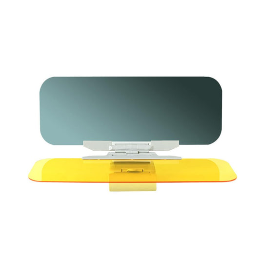 Adjustable Yellow Sun Visors Sun Visor Glare Shield 31.5x12cm NEW