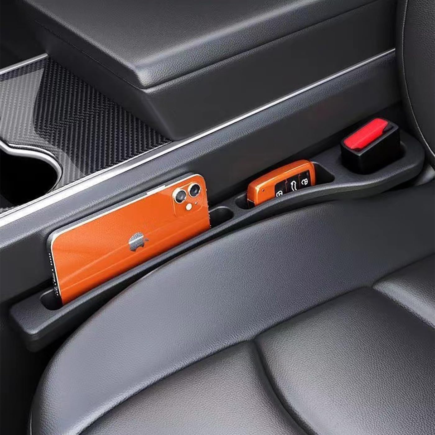 Soft Foam Multifunctional Seat Side Gap Filler Accessory Black Size 40.5 x NEW