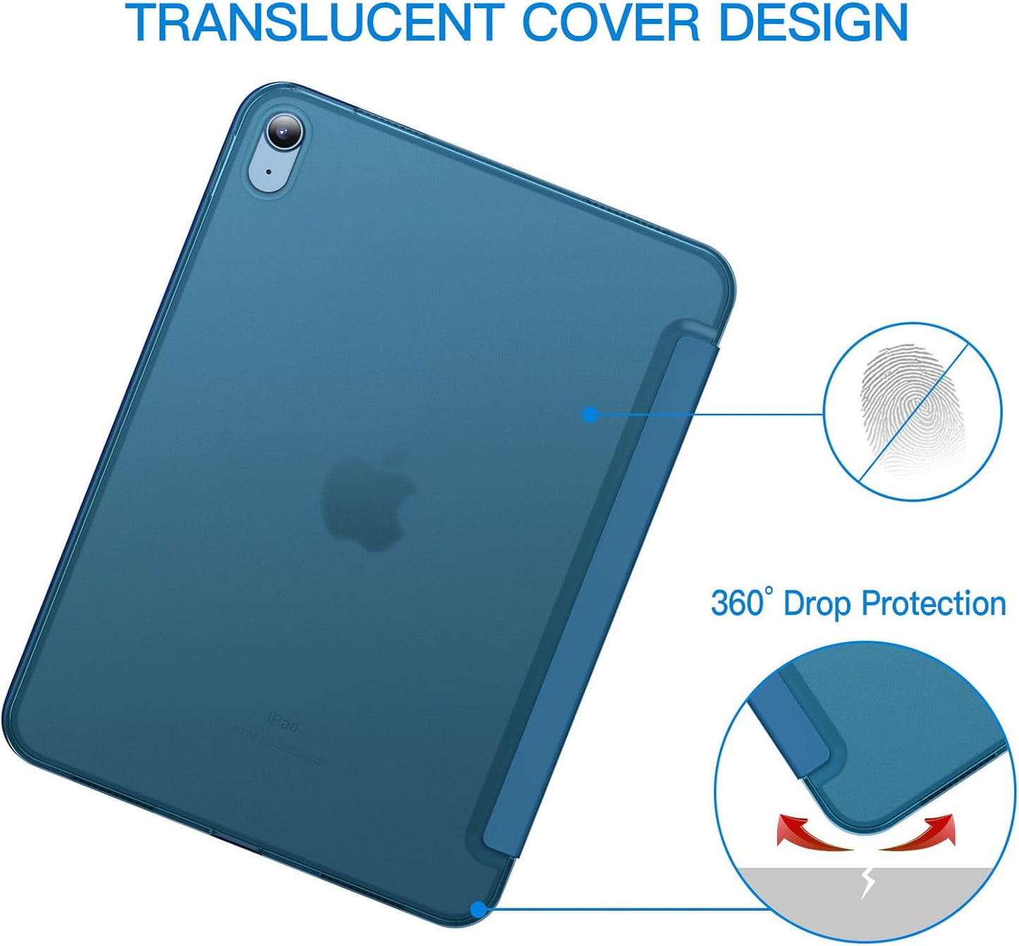 JETech Teal Tablet Case for 11-Inch iPad A16 2025 & 10th Gen Size iPad A16 NEW