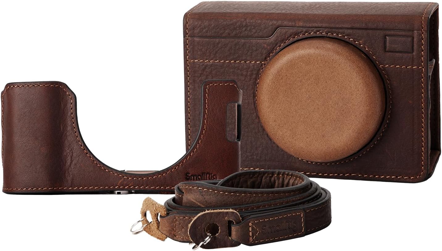 SMALLRIG Leather Half Case Kit for FUJIFILM X100VI Size 135x75x95mm NEW