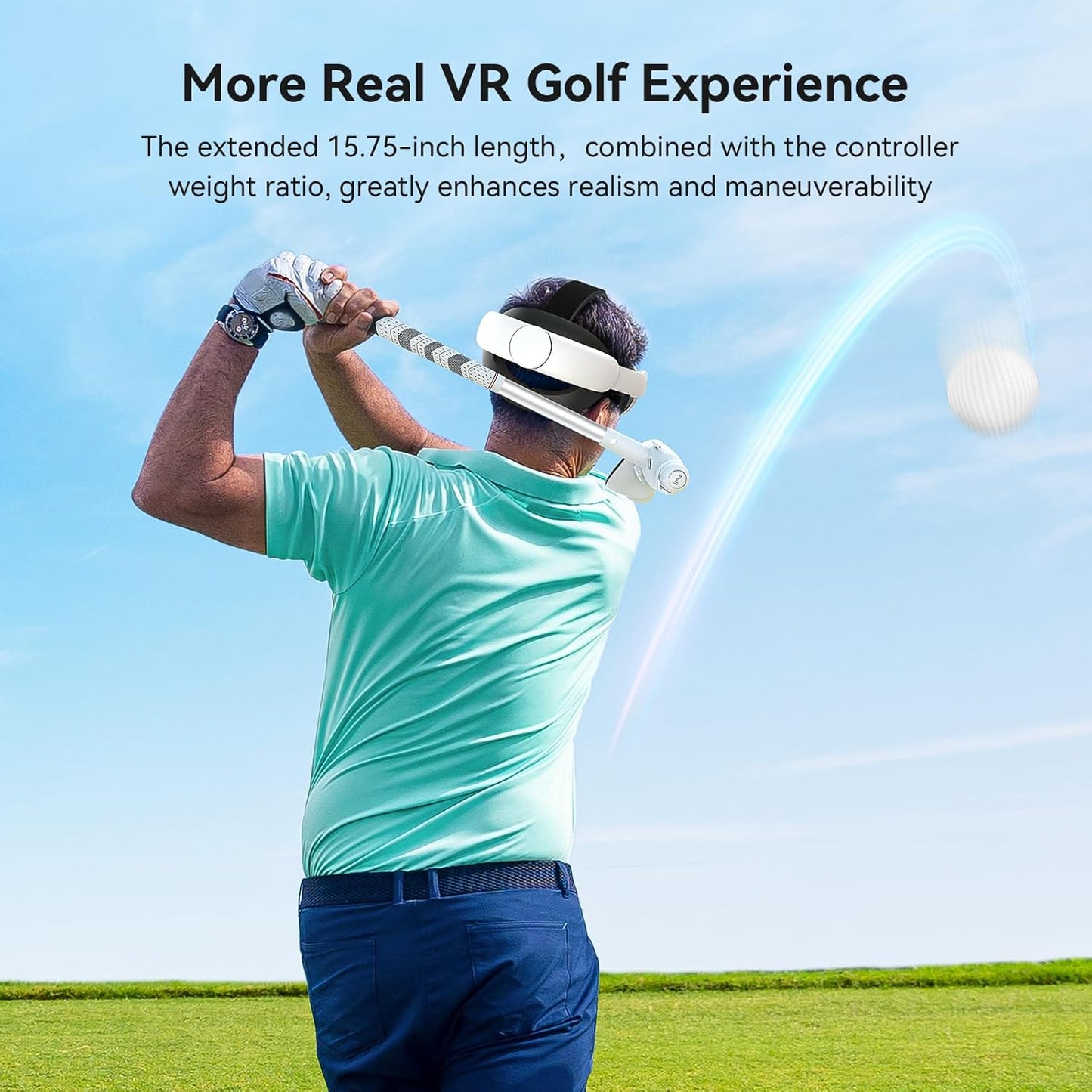 AMVR Virtual Reality Accessories for Meta/Oculus Quest 3 & 3s - White DEMO