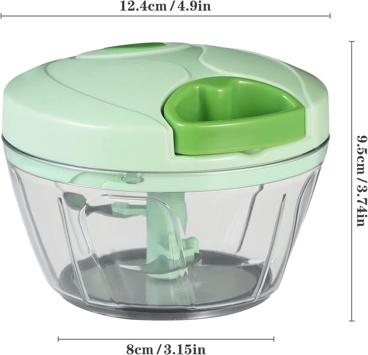 Manual Vegetable Kitchen Gadgets Chopper Food Processor Portable Hand Pull NEW