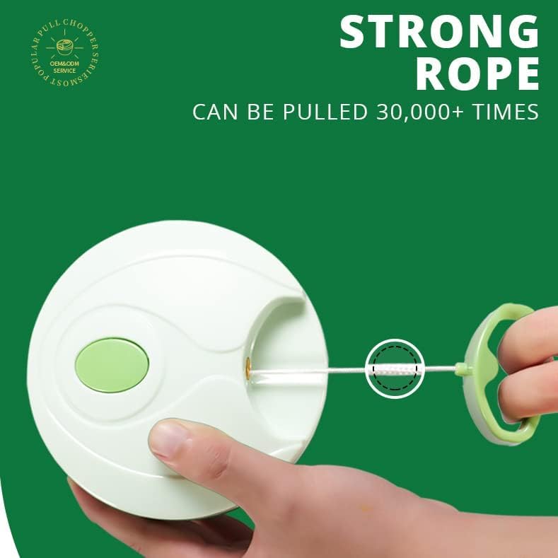 Manual Vegetable Kitchen Gadgets Chopper Food Processor Portable Hand Pull NEW