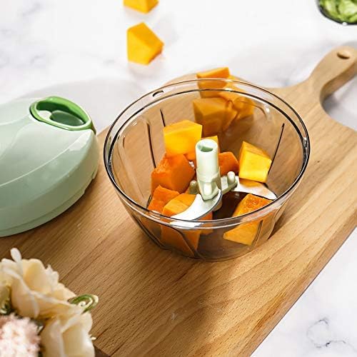 Manual Vegetable Kitchen Gadgets Chopper Food Processor Portable Hand Pull NEW