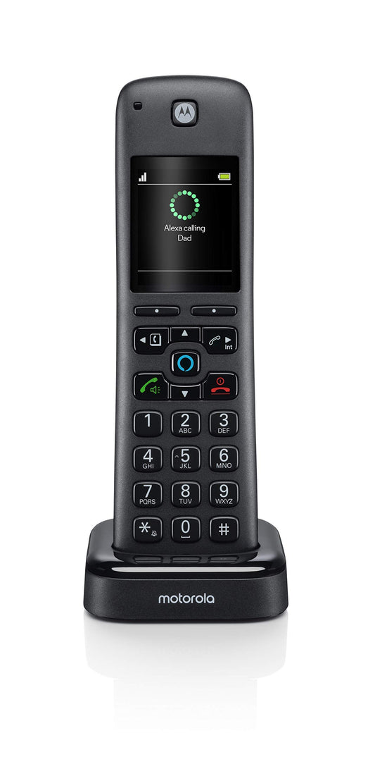 Motorola Voice Cordless Handset for AXH01 or AXH02 Base Station in Black NEW