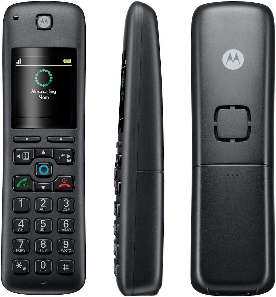 Motorola Voice Cordless Handset for AXH01 or AXH02 Base Station in Black NEW
