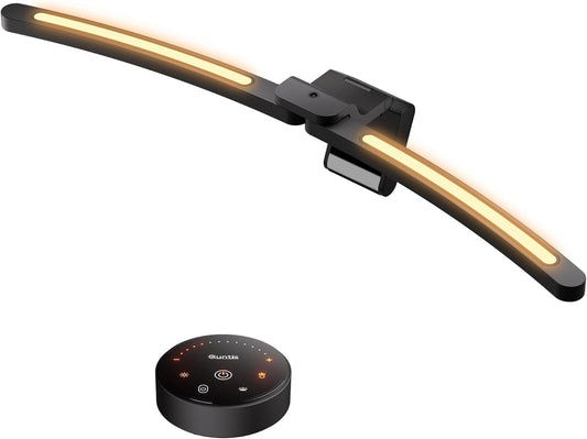 Quntis Curved Monitor Light Bar Auto Adjustable Brightness Desk Lamp DEMO