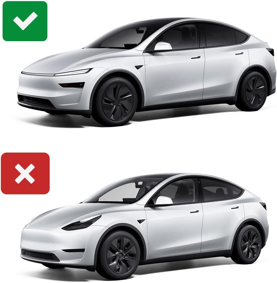 VION Tesla Model Y Roof Sunshades Precision Fit Full Blackout Grey NEW