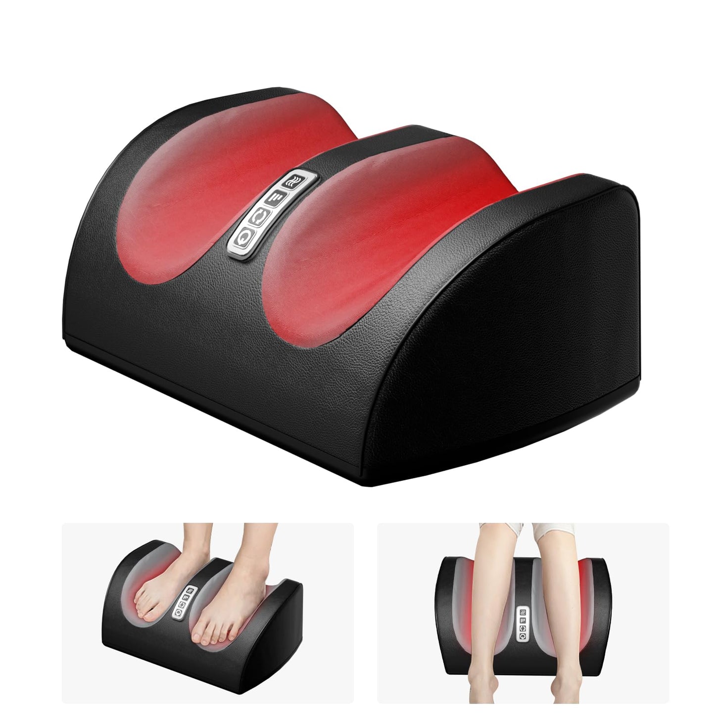 Shiatsu Foot Massagers Massager Machine with Heat and Massage Rollers 
