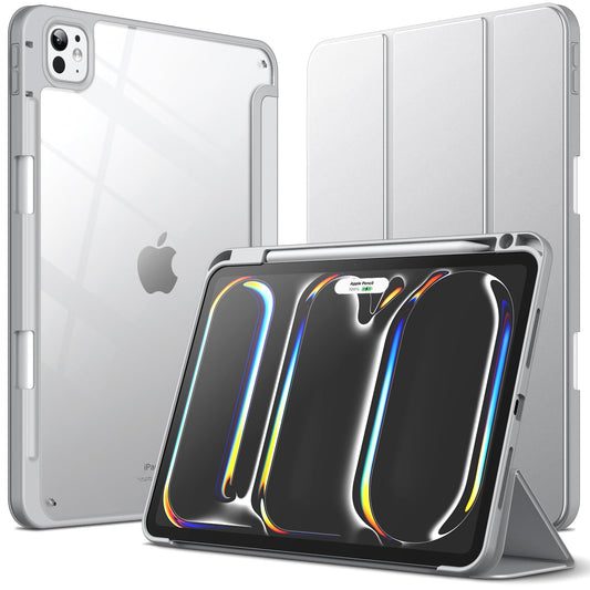 JETech Silver Tablet Case for iPad Pro 11-Inch 5th & 6th Generation Size DEMO