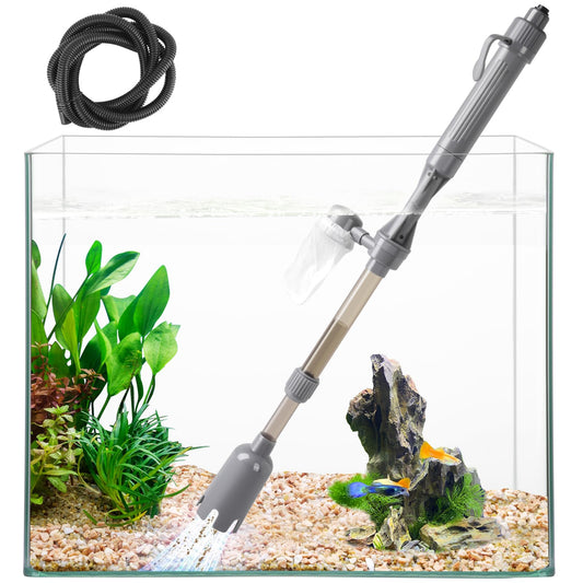 Vilino Aquarium Cleaners Gravel Cleaner Vacuum Battery Powered Fish Tank NEW