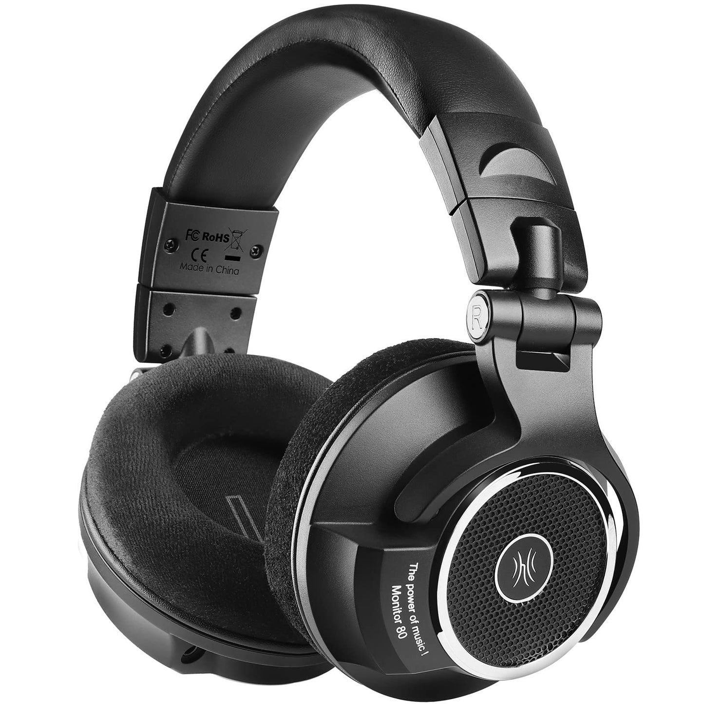 OneOdio Open-Back Over-Ear Studio Monitoring Headphones in Black for Music DEMO