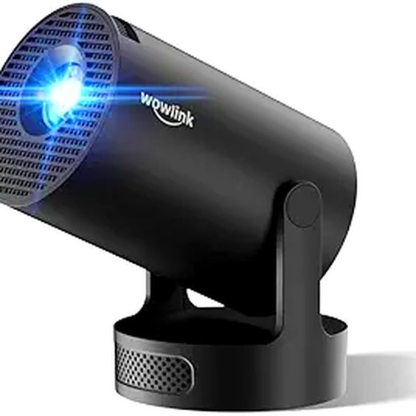 wowlink Wireless Projectors Mini Projector with WiFi 6 and Bluetooth 5.4 -