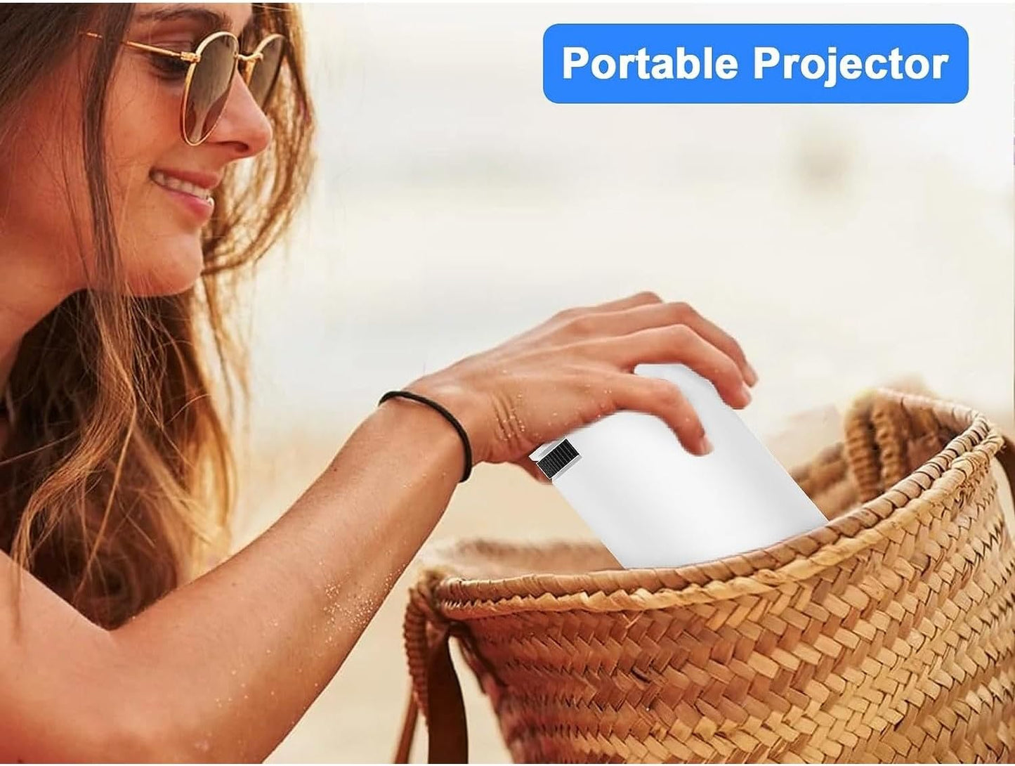 MAGCUBIC HY300 1080P Full HD 4K Smart Android 11 Home Theater Projector