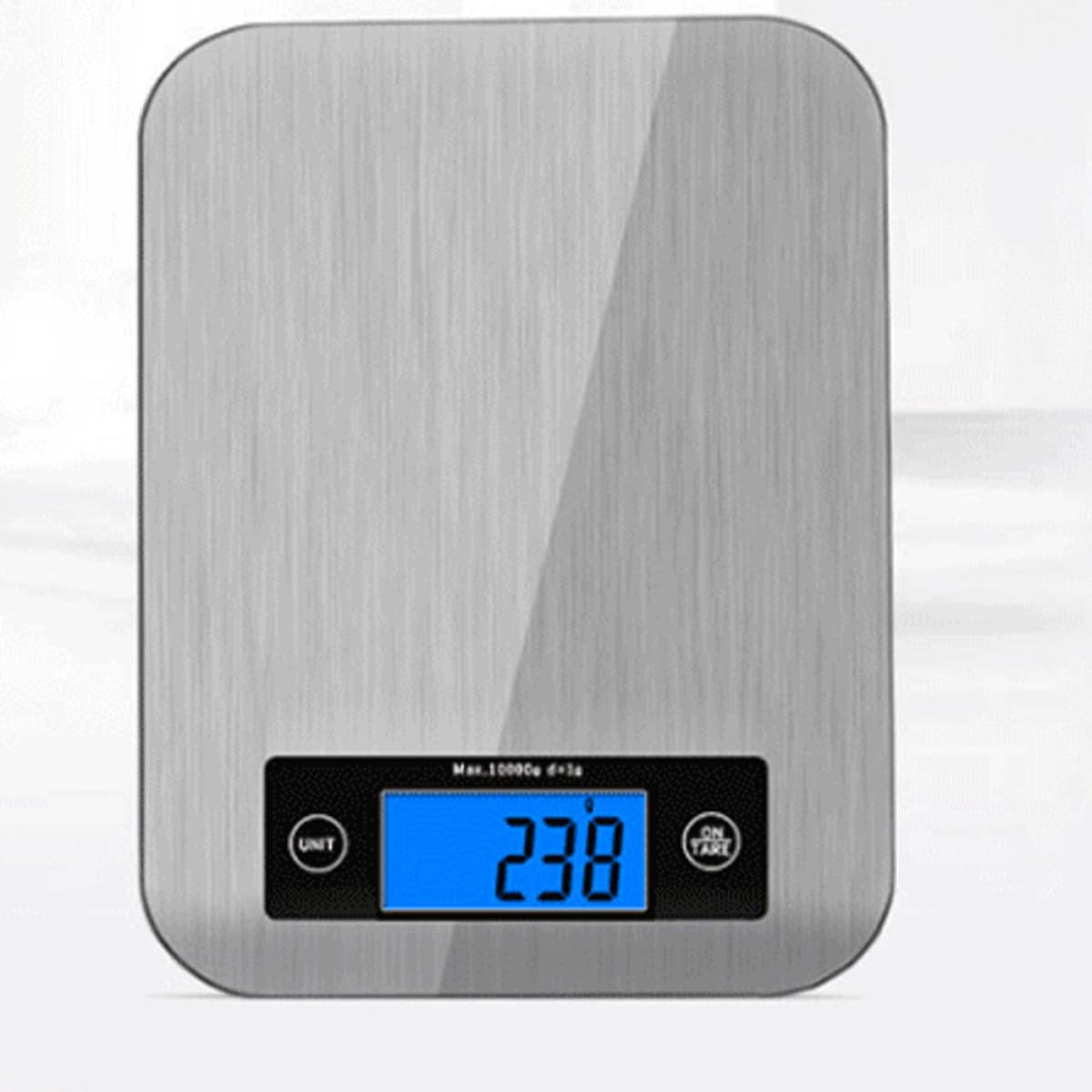 Stainless Steel Digital Kitchen Scale High Precision Electronic Silver NEW