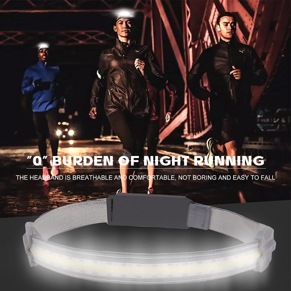 Bright LED Headlamps Headlamp with Wide Beam COB and Lightweight Design in NEW