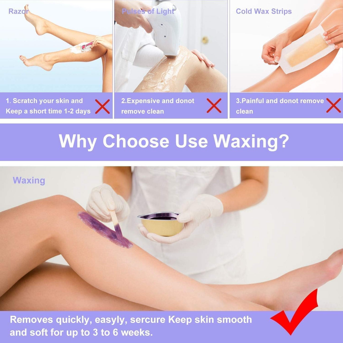 Pro-Wax100 Wax Waxing Supplies Warmer Hot Heater with Temperature Control NEW