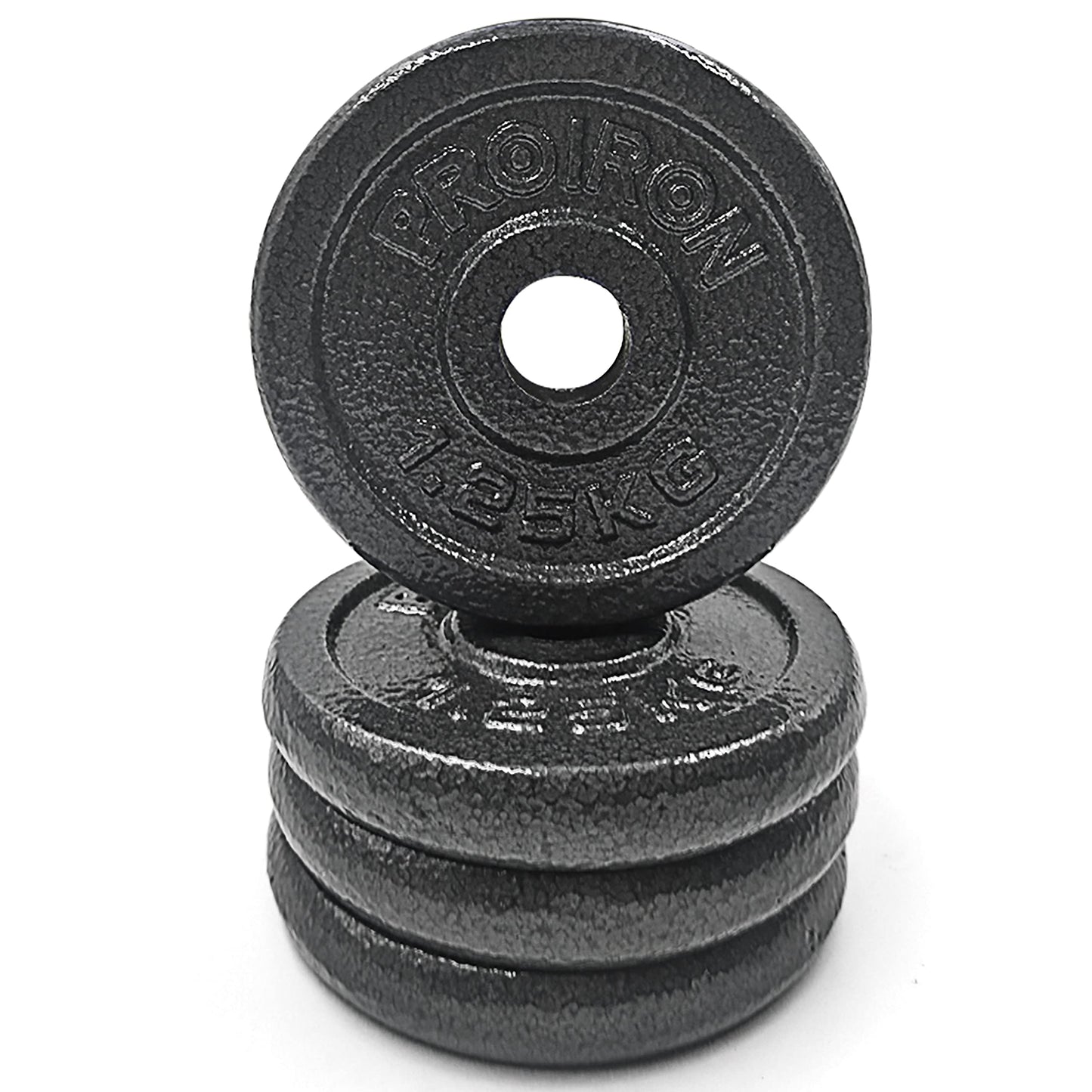 PROIRON 1.25kg Dumbbells Cast Iron Dumbbell Weight Plates Set, 4 Pieces, NEW