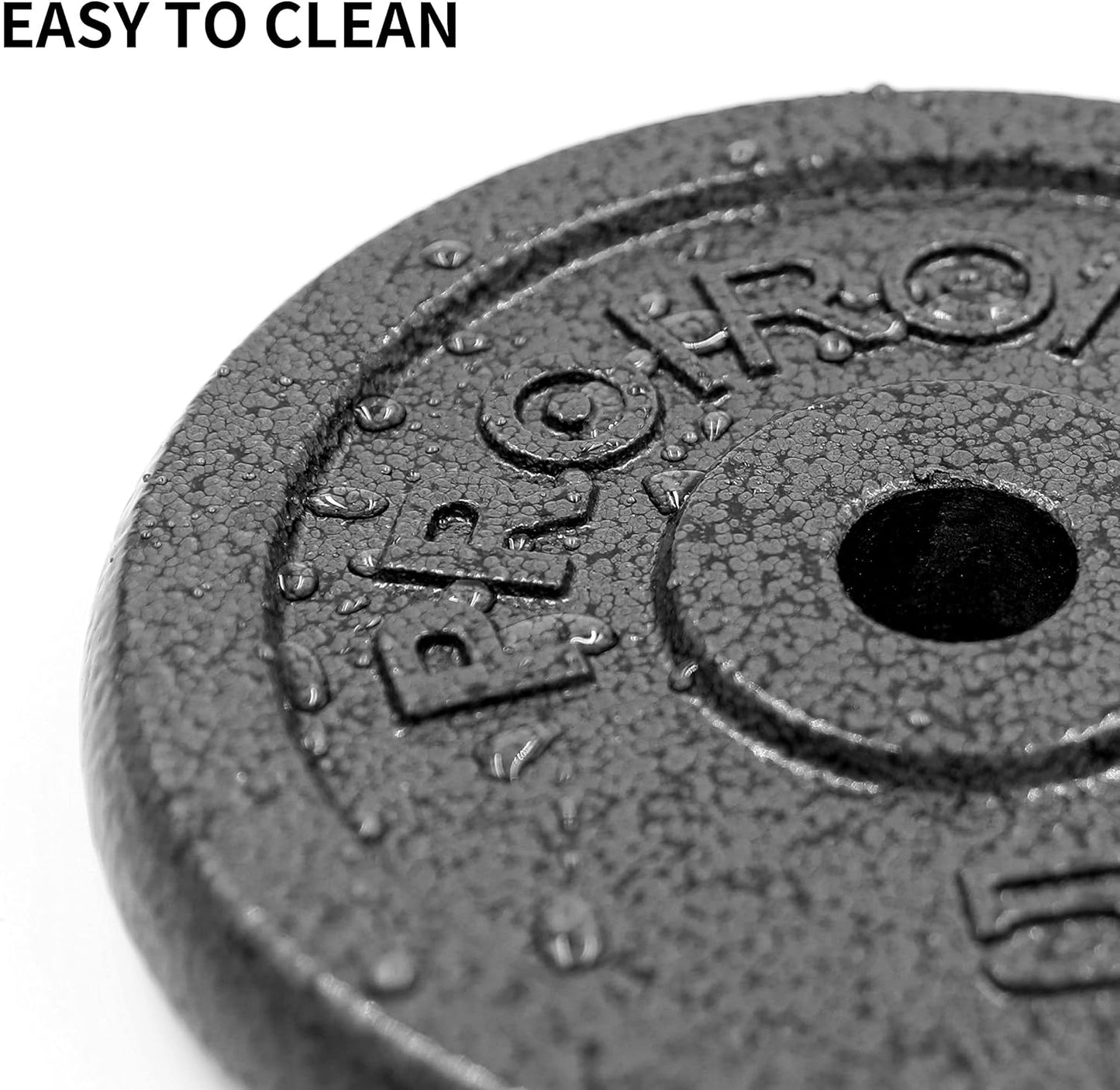 PROIRON 1.25kg Dumbbells Cast Iron Dumbbell Weight Plates Set, 4 Pieces, NEW