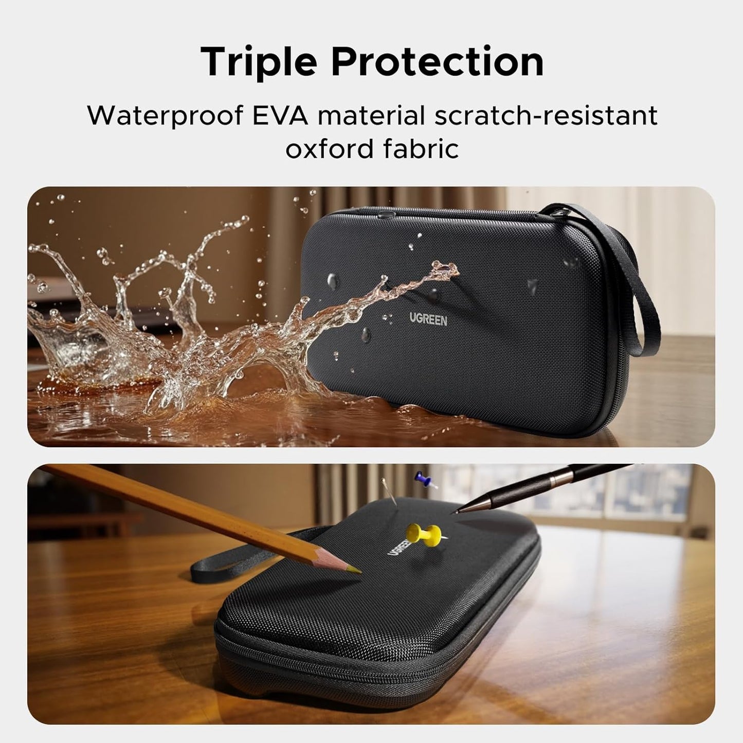 UGREEN Protective Cases Carrying Case for Nintendo Switch 2 Console Black NEW