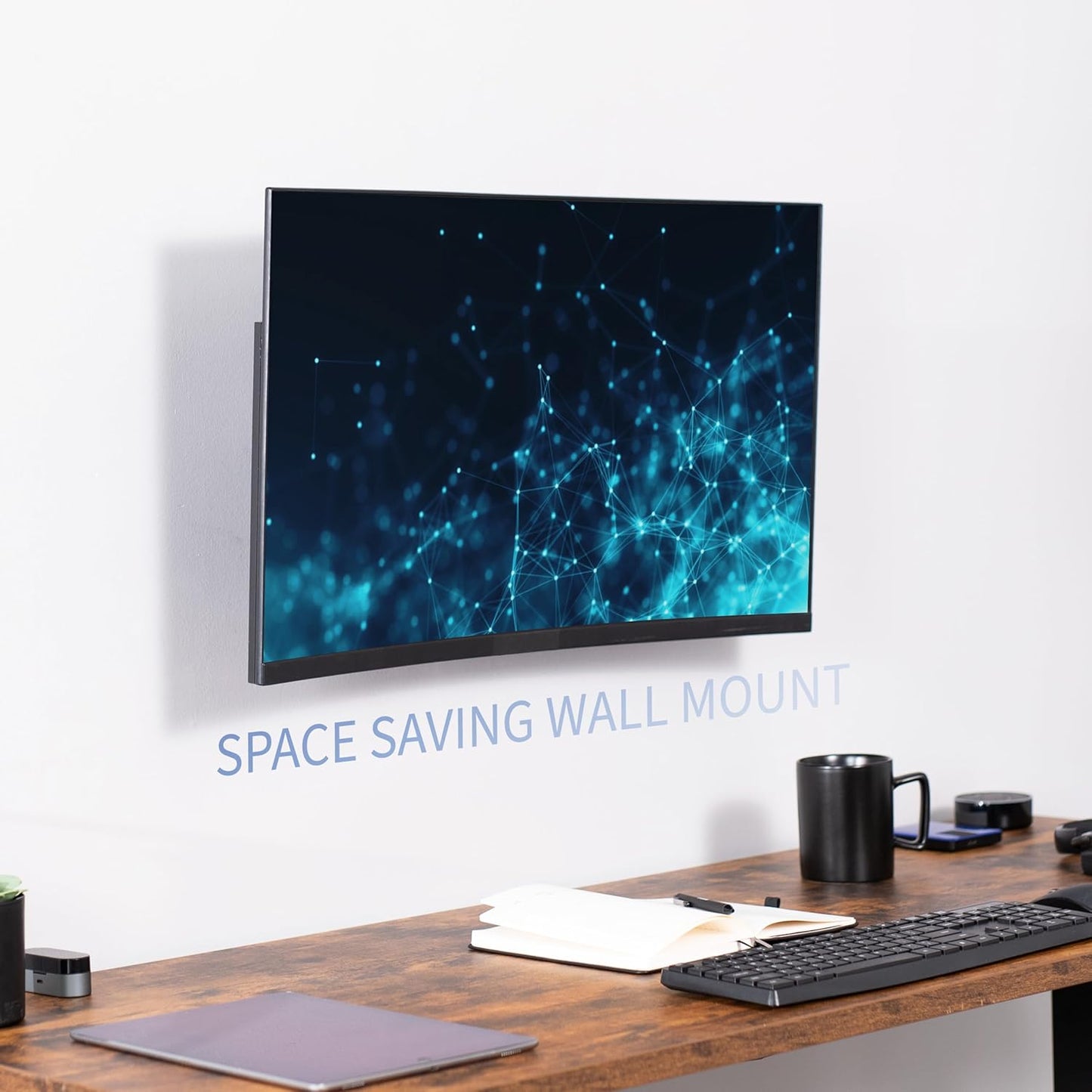 VIVO Articulating Single Monitor Wall Mount Adjustable 17-32 Inch Black NEW