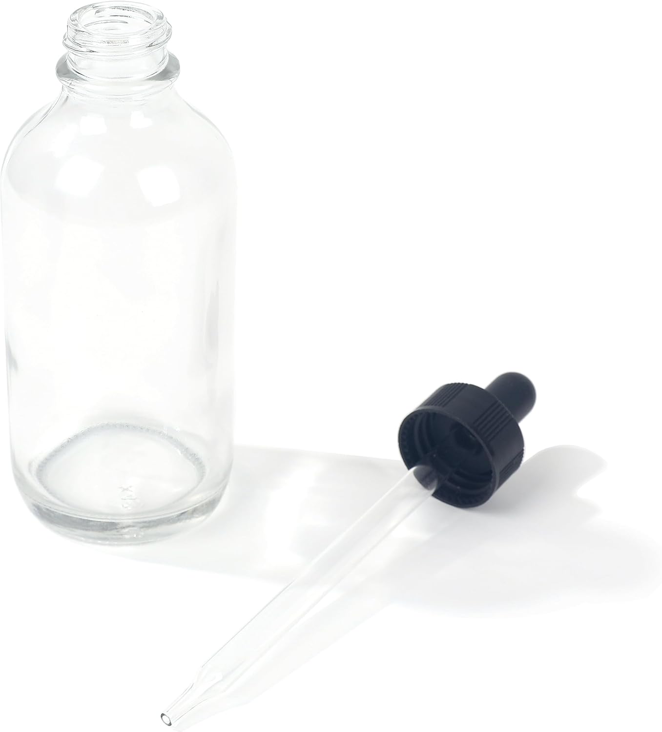 Magic Season 120ml Clear Glass Dropper Bottles, Pack of 2, Cosmetic NEW