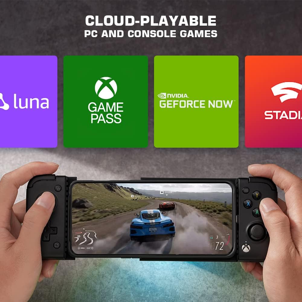 GameSir Black Controllers Mobile Gaming Controller for Xbox Cloud on DEMO