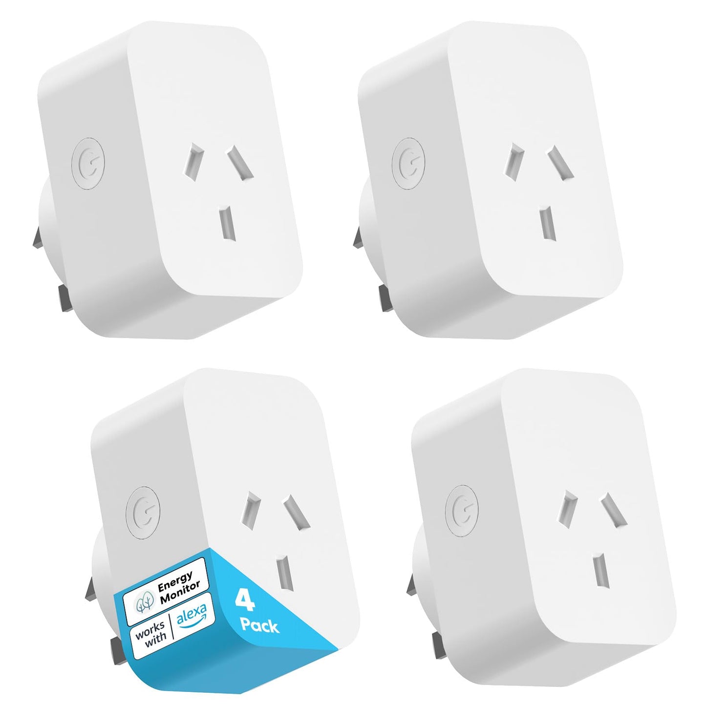meross Mini Power Plugs Smart Plug with Energy Monitor, WiFi Outlet Socket, NEW