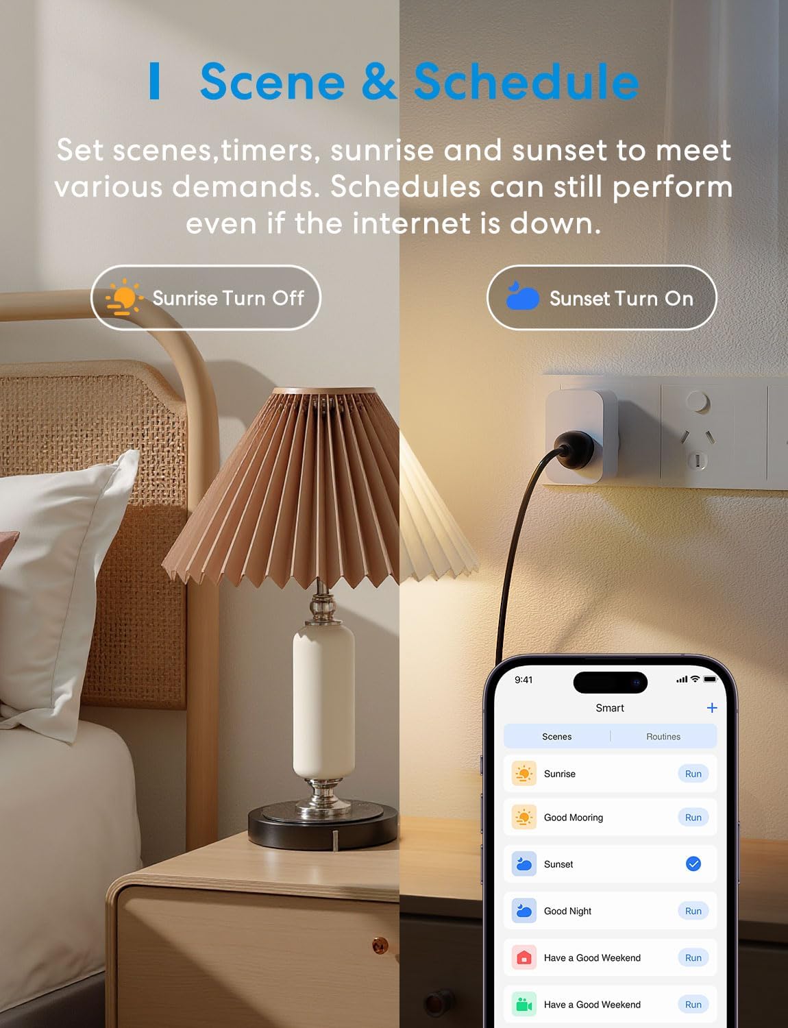 meross Mini Power Plugs Smart Plug with Energy Monitor, WiFi Outlet Socket, NEW