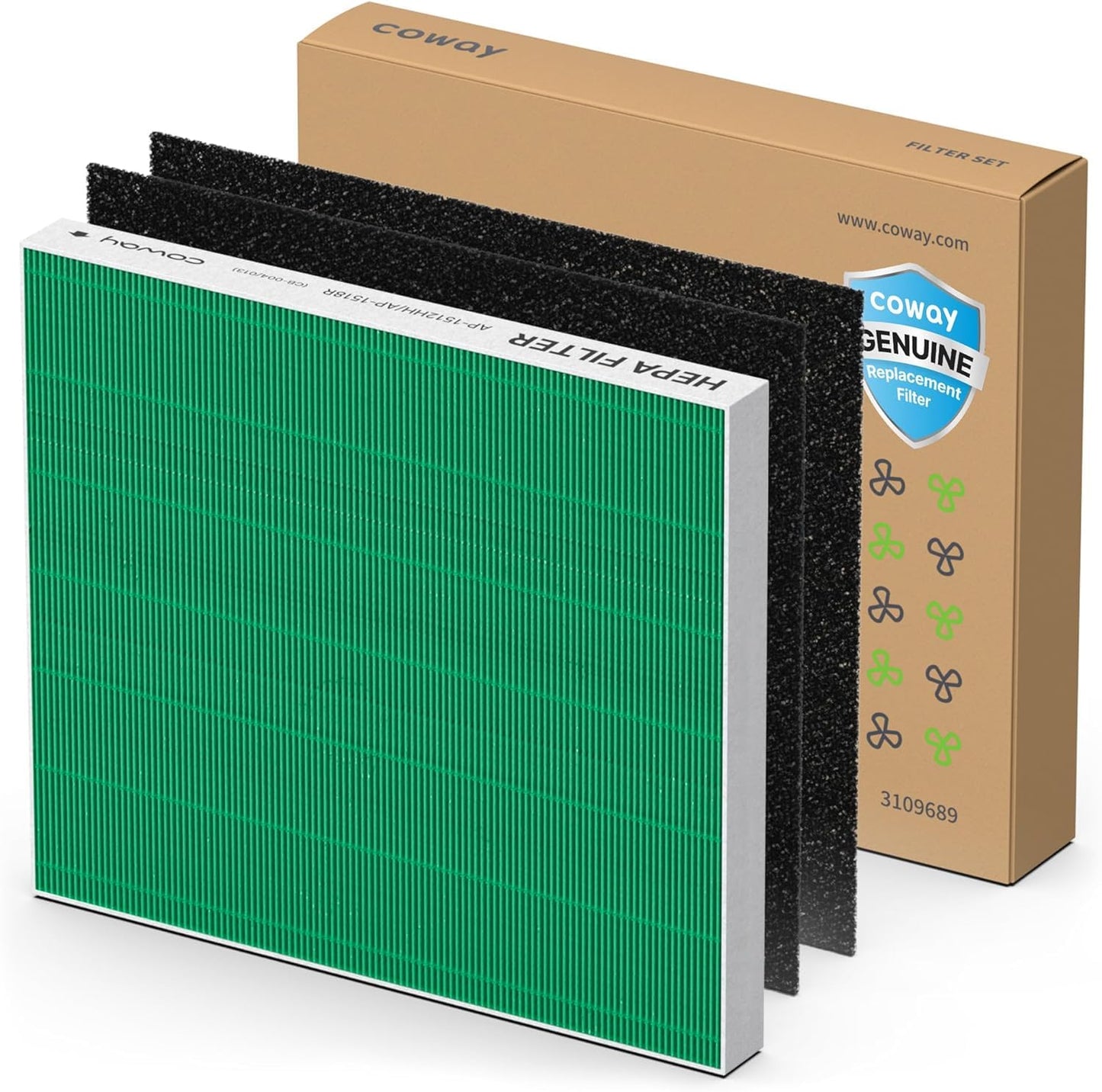 Coway Airmega Mighty Air Purifier Replacement Filter Set Genuine Multi Color NEW