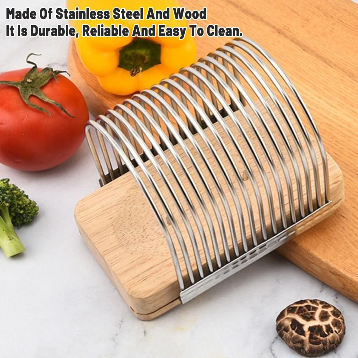 Stainless Steel Choppers Bread Slicer Cheese Divider Potato Cutter Kitchen NEW
