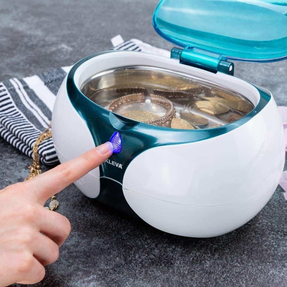 Kleva Range Ultrasonic Jewelry Cleaner Professional Cleaning & Care 600ml NEW