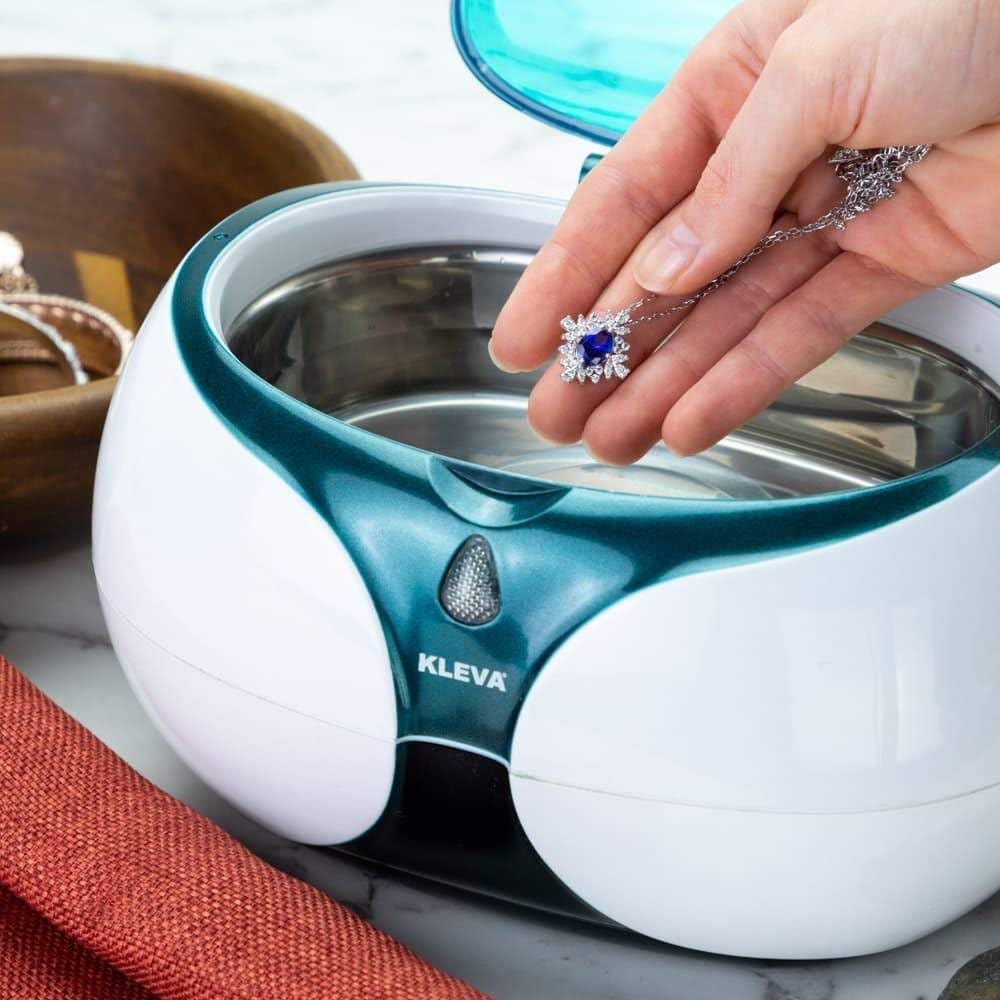 Kleva Range Ultrasonic Jewelry Cleaner Professional Cleaning & Care 600ml NEW