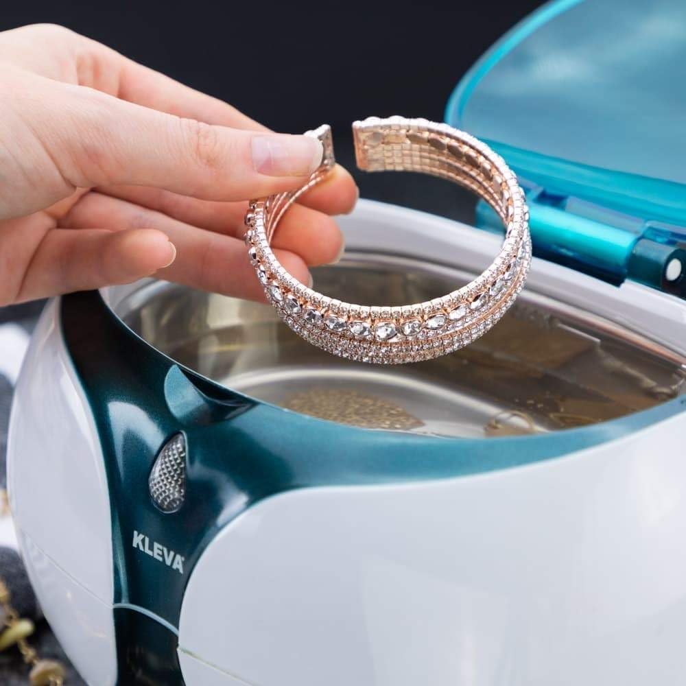 Kleva Range Ultrasonic Jewelry Cleaner Professional Cleaning & Care 600ml NEW